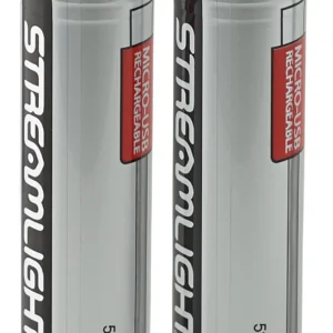 Streamlight 22102 SL-B26 Silver/Black 2,600 mAh Fits PolyTac X USB/ProTac X 90 X USB (2) Single Pack