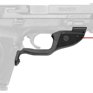 Crimson Trace 0174401 Laserguard Fits S&W M&P M2.0, Red Laser Black Polymer, Trigger Guard Mount