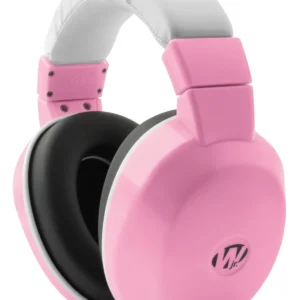 Walker's GWPINFMPK Infant Passive Muff 23 dB Over the Head Pink/White Plastic