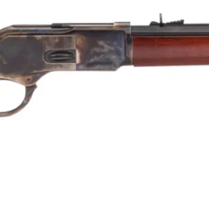Taylors & Company 550172COM 1873 Comanchero 45 Colt (LC) Caliber with 10+1 Capacity, 20" Blued Barrel, Color Case Hardened Metal Finish & Walnut Straight Stock Right Hand (Full Size)