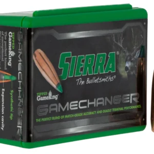 Sierra 4565T Tipped GameKing 7mm 165gr Hollow Point Boat Tail 50/Box