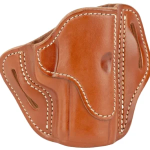 1791 Gunleather BH24SCBRR BH2.4S OWB 2.4 Classic Brown Leather Belt Slide Fits FN 509/Springfield XD-M/HK VP9SK