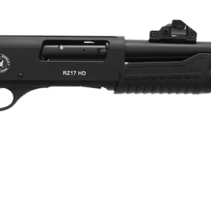 Silver Eagle Arms RZ17HD RZ17 Home Defense 12 Gauge Pump 3" 4+1 18.50" Chrome Lined Steel Black Vent Rib Barrel, MobilChoke, Black Steel Receiver, Fixed Black Synthetic Stock