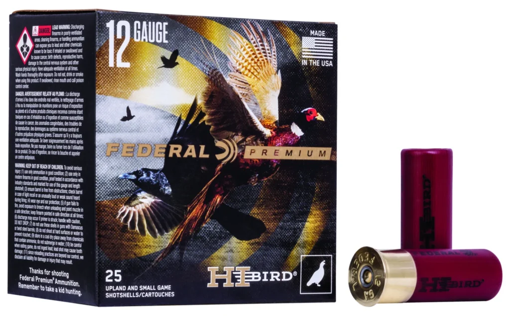 Federal HVF12H75 Premium Hi-Bird 12Gauge 2.75" 1 1/4oz 7.5Shot 25 Per Box/10 Case