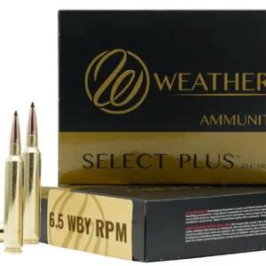 Weatherby B65RPM127LRX Select Plus 6.5WBYRPM 127gr Barnes LRX Lead Free 20 Per Box/10 Case
