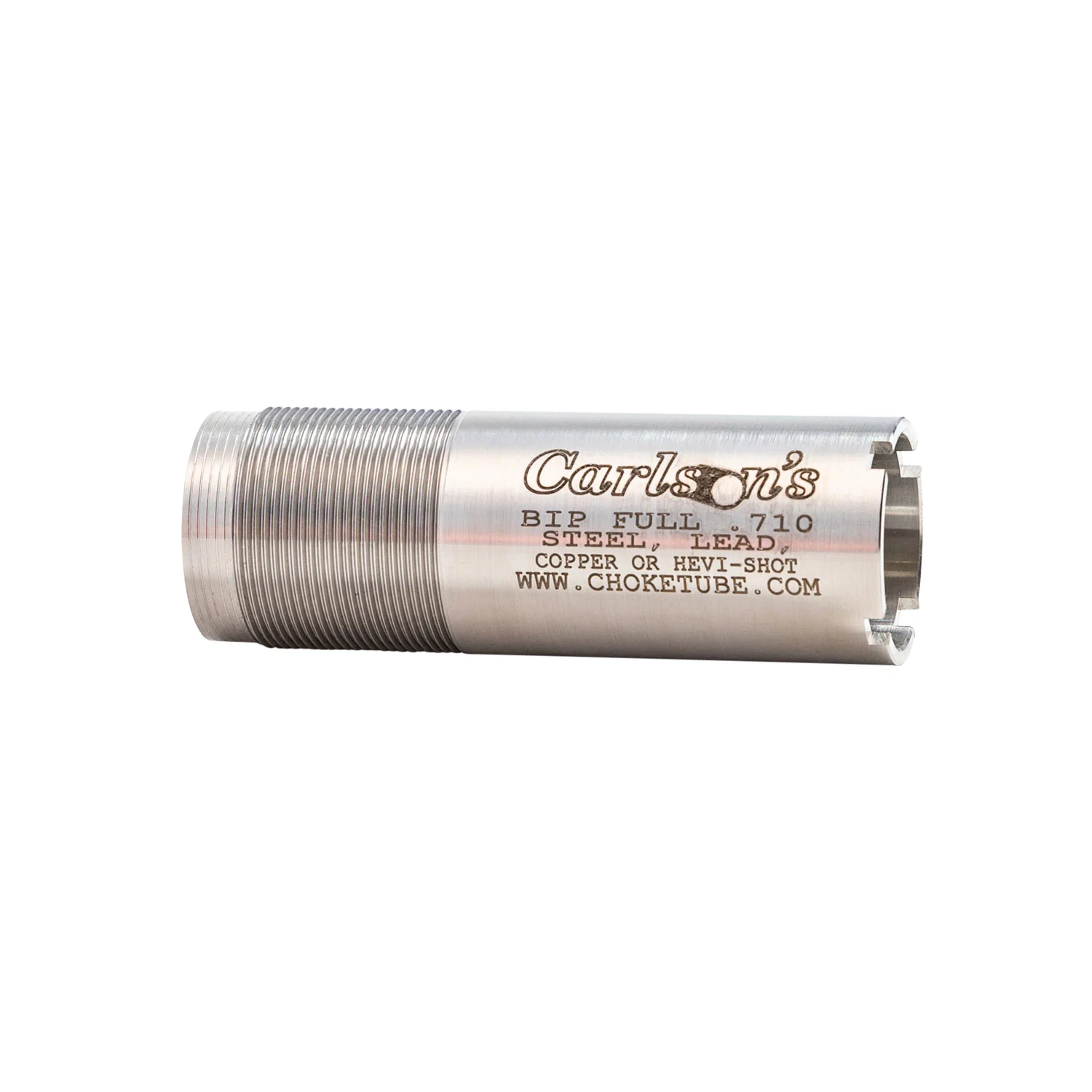 Carlson's Choke Tubes 19966 Replacement Browning Invector Plus 12 Gauge Full Flush Stainless Steel