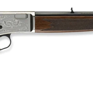 Browning 024108102 BL-22 Grade II 22 Short, 22 Long or 22 LR Caliber with 15+1 Capacity, 20" Polished Blued Barrel, Satin Nickel Metal Finish & Satin Walnut Stock Right Hand (Full Size)