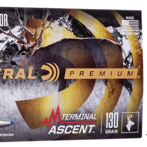 Federal P65CRDTA1 Premium Terminal Ascent 6.5Creedmoor 130gr 20 Per Box/10 Case