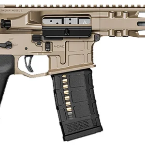 Radian Weapons R0514 Model 1 Pistol 223 Wylde 30+1 10.50", FDE Billet Rec/M-Lok Handguard, Smooth Buffer Tube (No Brace), Magpul Grip, Ambi Controls, Dead Air QD Flash Hider, Adj. Trigger