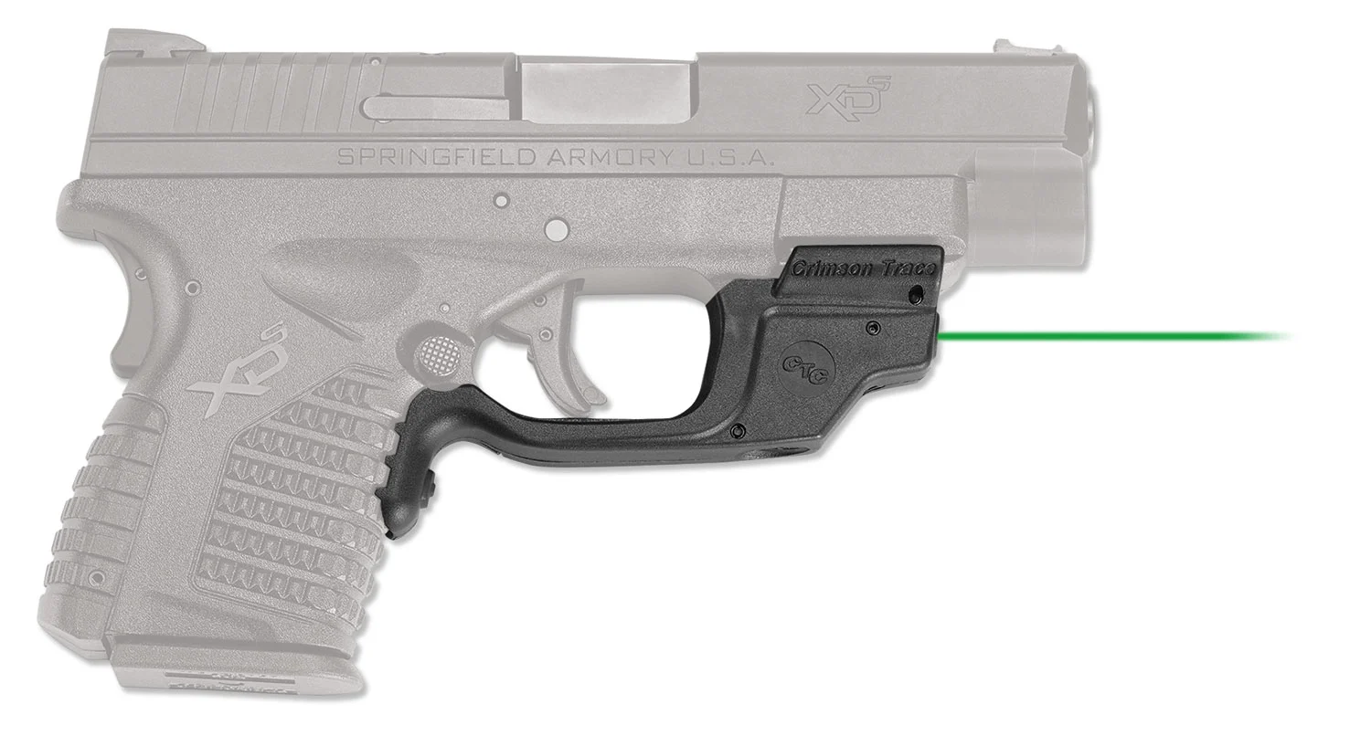Crimson Trace 01-4720-1 LG-469G Green Laserguard Black Springfield Armory XD-S 3.3 & 4.0