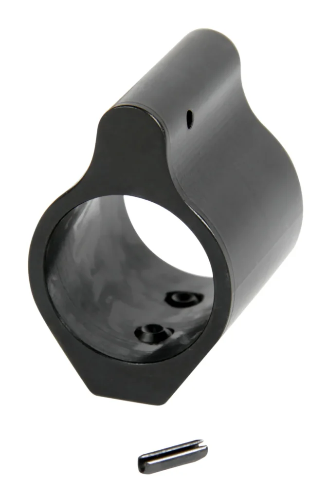 LBE Unlimited ARLPGB Low Profile Gas Block  .750" Black Nitride 4142 Steel for AR-15