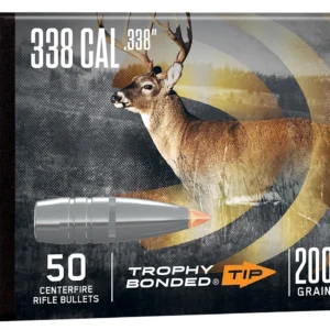 Federal PB338TT200 Premium 338Cal 200gr 50 Per Box/4 Case