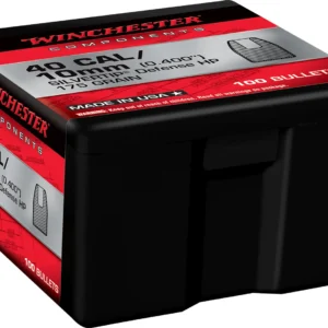 Winchester Ammo WB40ST175X Centerfire Handgun Reloading 40S&W 175gr Silvertip Hollow Point 100 Per Box/10 Case
