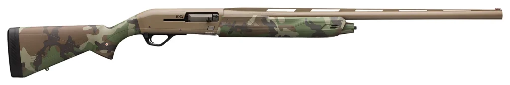 Winchester Repeating Arms 511290392 SX4 Hybrid Hunter 12 Gauge 28" 4+1 3" Flat Dark Earth Cerakote Rec/Barrel Woodland Camo Stock Right Hand (Full Size) Includes 3 Invector-Plus Chokes