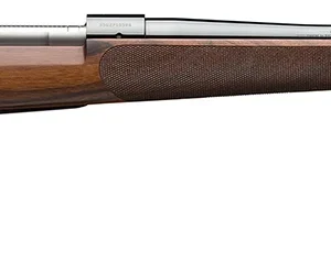 Winchester Repeating Arms 535239230 Model 70 Super Grade 7mm Rem Mag Caliber with 3+1 Capacity, 26" Barrel, Polished Blued Metal Finish, AAA French Walnut Stock & No Sights Right Hand (Full Size)