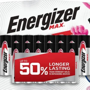 Energizer E91LP16 AA Max Silver 1.5V Alkaline, Qty (16) Single Pack