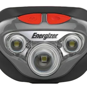 Energizer HDDIN32E Vision HD+ Focus 45/400 Lumens Red/White LED Bulb Gray 85 Meters Distance 30 Meters Distance