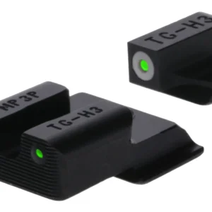 TruGlo TGTG231MP4W Tritium Pro Black | Green Tritium White Outline Front Sight Green Tritium Rear Sight
