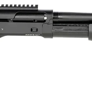 SDS Imports DSF12 Duo-Sys Force 12 Gauge Pump/Semi-Auto Hybrid 3" 5+1 19" Barrel, Black Steel Receiver, Synthetic Fixed Stock w/Pistol Grip Includes 3 Chokes