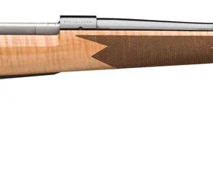 Winchester Repeating Arms 535218226 Model 70 Super Grade 270 Win Caliber with 5+1 Capacity, 24" Barrel, High Polished Blued Metal Finish & Gloss AAA Maple Stock Right Hand (Full Size)