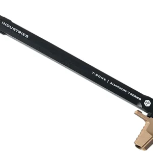 Strike Industries ARTBCH223BKFDE T-Bone Charging Handle .223/5.56x45mm Nato Flat Dark Earth Polymer Handles Aluminum Shaft for AR-15