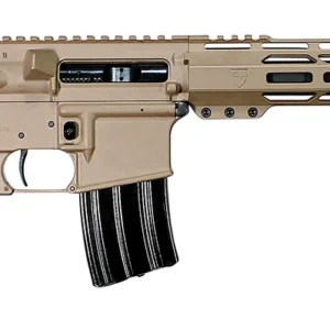 Alexander Arms Tactical 50 Beowulf 7+1 18" Black Fluted/Threaded Barrel, Flat Dark Earth Cerakote Picatinny Rail Aluminum Receiver, M-LOK Handguard, Black Synthetic B5 Bravo Stock, Black A2 Grip