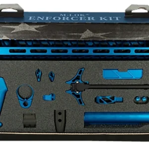 Timber Creek Outdoors TCOEKB Enforcer Complete Build Kit Blue Anodized for AR-15