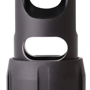 Nosler 97230 Muzzle Brake Muzzle Brake Black 5/8" 24 tpi Threads for 338 Cal