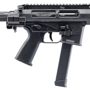 B&T Firearms 500003TBG SPC9 9mm Luger 33+1 9.10", Black, Tele Brace Adapter, Polymer Grip (Glock Mag Compatible)