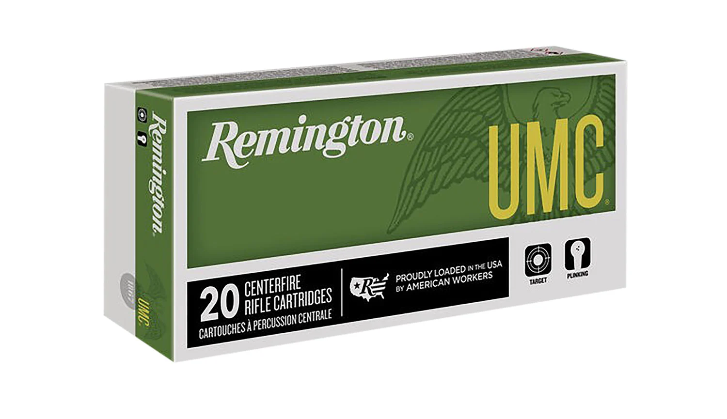 Remington Ammunition 21203 UMC 224Valkyrie 75gr Full Metal Jacket 20 Per Box/10 Case