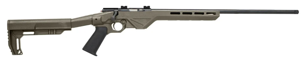 Citadel CIT17HMRBLTFDE Trakr  17 HMR 5+1 18" Blued Steel Barrel & Receiver, Flat Dark Earth Synthetic Stock