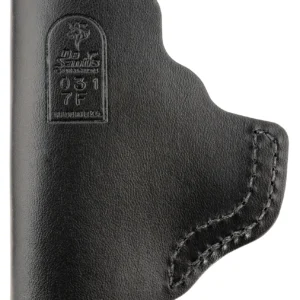 DeSantis Gunhide 031BA7FZ0 Insider IWB Black Leather Belt Clip Fits Ruger LCP II Right Hand
