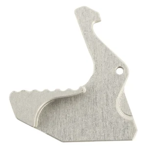 Rise Armament RA212GISLVR Extended Charging Handle Latch RA-212 Silver Aluminum fits Mil-Spec AR Charging Handles