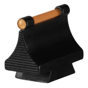 TruGlo TG95530RR 3/8" Dovetail Front Sight Black | Red Fiber Optic