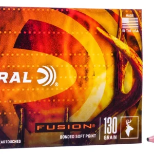 Federal F270FS1 Fusion 270Win 130gr Bonded Soft Point 20 Per Box/10 Case