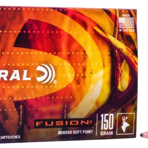Federal F270FS2 Fusion 270Win 150gr Bonded Soft Point 20 Per Box/10 Case