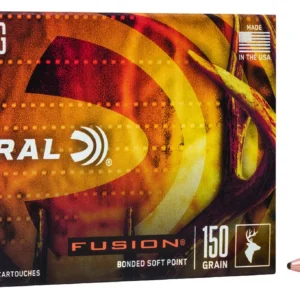Federal F3006FS1 Fusion 30-06Springfield 150gr Bonded Soft Point 20 Per Box/10 Case
