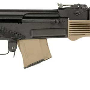 Arsenal SAM7R-62FDEM SAM7R 7.62x39mm 10+1 16.25" Black Chrome Lined Steel Barrel, Black Steel Receiver, Fixed Flat Dark Earth Synthetic Stock & Polymer Grip