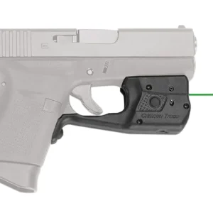 Crimson Trace 0158601 LL-803G Laserguard Pro Black Green Laser Glock 42/43/43X/48
