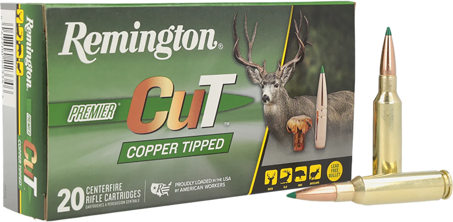 Remington Ammunition R22334 Premier Cut 6.5Creedmoor 120gr 20 Per Box/10 Case