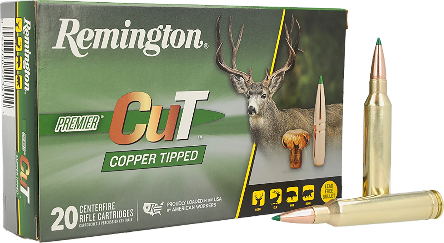 Remington Ammunition R22341 Premier Cut 6.5PRC 150gr 20 Per Box/10 Case
