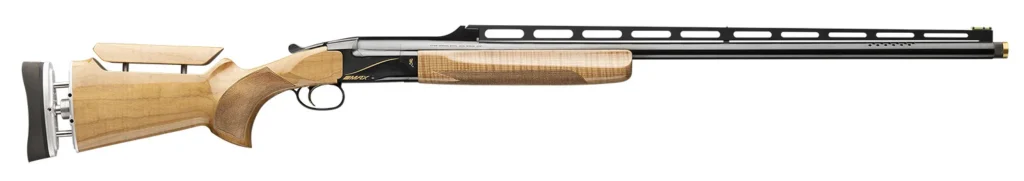 Browning 017092401 BT-99 Max Full Size 12 Gauge Single Shot 2.75" 1 Shot 34" Polished Blued Adjustable Vent Rib Barrel, Blued Steel Receiver, Adjustable Gloss AAAA Maple Wood Stock