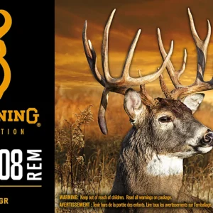 Browning Ammo B192107082 Max Point 7mm-08Rem 140gr 20 Per Box/10 Case