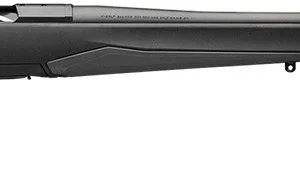 Browning 036003218 X-Bolt 2 Hunter Full Size 308 Win 4+1 22" Matte Black Threaded Sporter Barrel, Matte Black Drilled & Tapped Steel Receiver, Black Adjustable Vari-Tech w/Grip Module Synthetic Stock