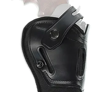 Galco SA845RB Switchback Strongside Crossdraw Belt Black Hybrid Leather-Synthetic Fits Arex Delta L Ambidextrous