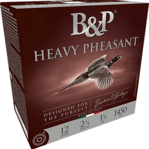 B&p Ammunition 123B58H6 Heavy Pheasant 12Gauge 3" 1 5/8oz 6Shot 25 Per Box/10 Case