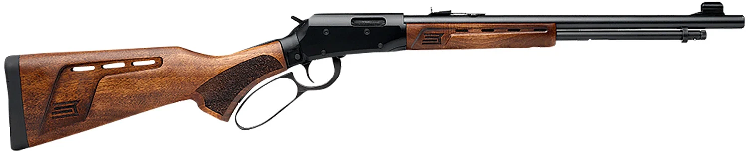 Savage Arms 46220 Revel Deluxe Full Size 17 HMR 9+1 18" Black Satin Threaded Barrel, Black Cerakote Drilled & Tapped Aluminum Receiver, Satin Turkish Walnut Fixed Stock, Right Hand