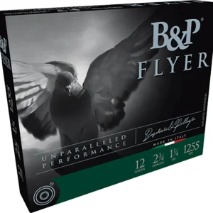 B&P Ammunition 12B14PL8 Competition Flyer 12Gauge 2.75" 1 1/4oz 8Shot 10 Per Box/10 Case
