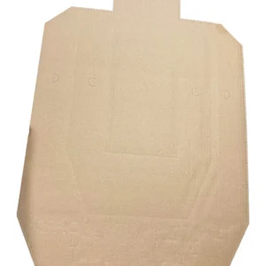 Action Target IPSC-CB IPSC/USPSA Targets Hanging Cardboard 18" x 30" 100Ct