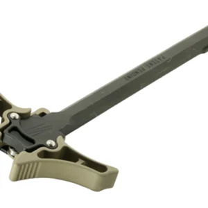 Timber Creek Outdoors AR10AMBICHFDE Enforcer Charging Handle AR-10 Flat Dark Earth Billet Aluminum Ambidextrous Hand